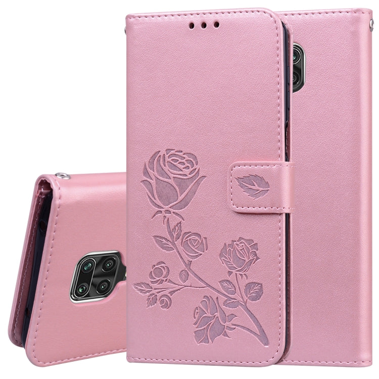Rose Embossed Horizontal Flip PU Leather Case with Holder & Card Slots & Wallet, For Xiaomi Redmi Note 9 Pro, For Huawei P40, For Huawei P40 Lite, For Galaxy M31, For Galaxy A01