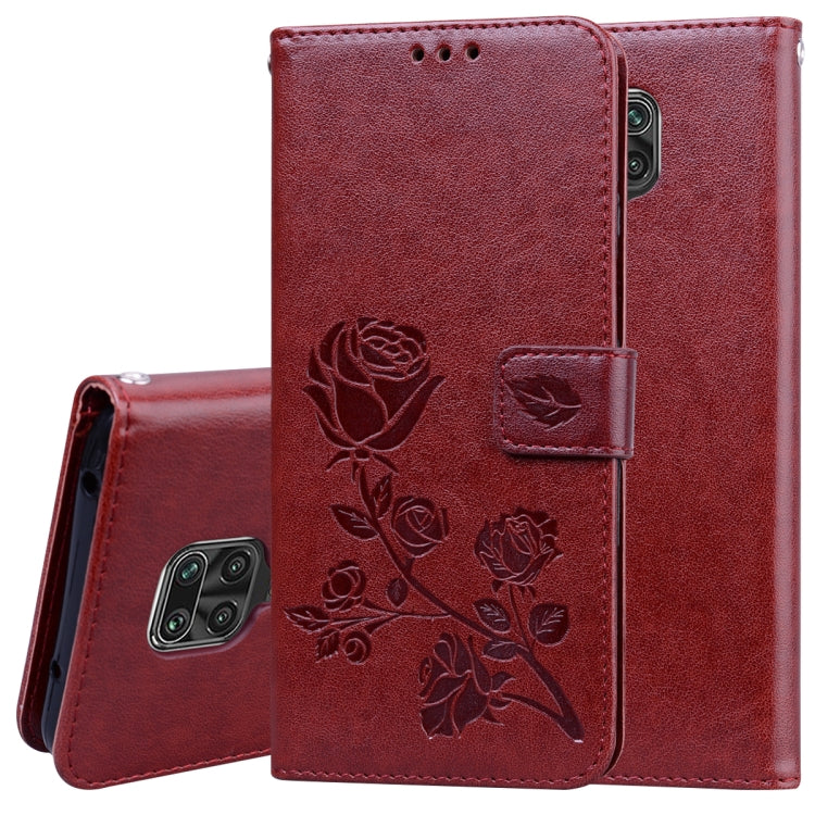 Rose Embossed Horizontal Flip PU Leather Case with Holder & Card Slots & Wallet, For Xiaomi Redmi Note 9 Pro, For Huawei P40, For Huawei P40 Lite, For Galaxy M31, For Galaxy A01