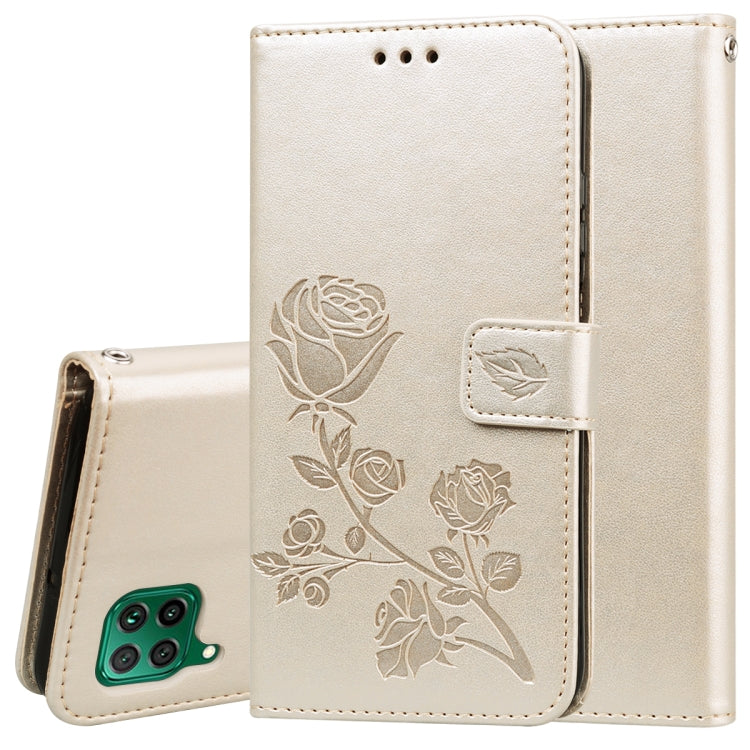 Rose Embossed Horizontal Flip PU Leather Case with Holder & Card Slots & Wallet, For Xiaomi Redmi Note 9 Pro, For Huawei P40, For Huawei P40 Lite, For Galaxy M31, For Galaxy A01