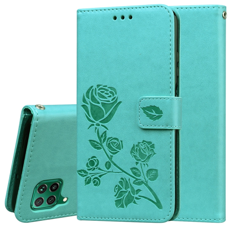 Rose Embossed Horizontal Flip PU Leather Case with Holder & Card Slots & Wallet, For Xiaomi Redmi Note 9 Pro, For Huawei P40, For Huawei P40 Lite, For Galaxy M31, For Galaxy A01