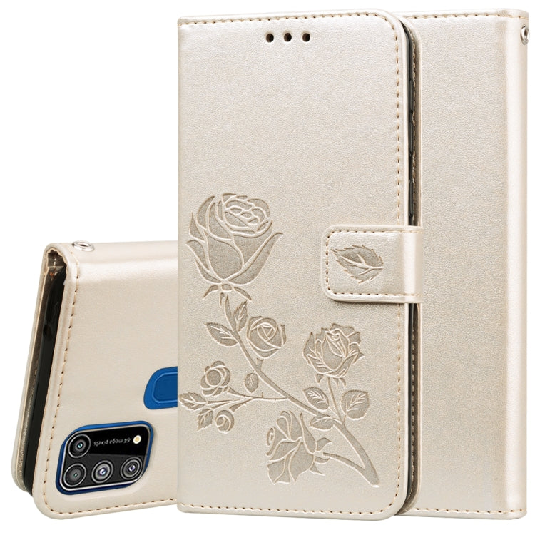 Rose Embossed Horizontal Flip PU Leather Case with Holder & Card Slots & Wallet, For Xiaomi Redmi Note 9 Pro, For Huawei P40, For Huawei P40 Lite, For Galaxy M31, For Galaxy A01