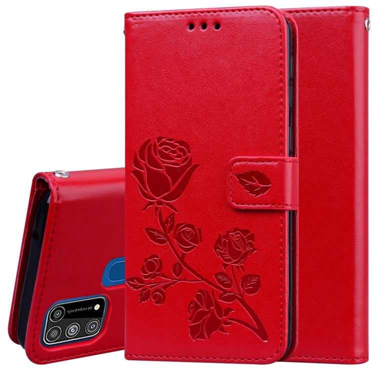 Rose Embossed Horizontal Flip PU Leather Case with Holder & Card Slots & Wallet, For Xiaomi Redmi Note 9 Pro, For Huawei P40, For Huawei P40 Lite, For Galaxy M31, For Galaxy A01