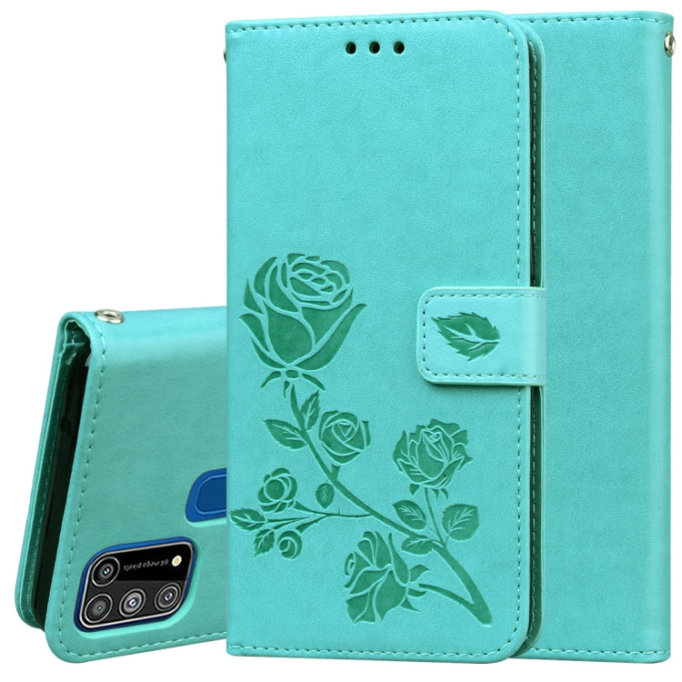 Rose Embossed Horizontal Flip PU Leather Case with Holder & Card Slots & Wallet, For Xiaomi Redmi Note 9 Pro, For Huawei P40, For Huawei P40 Lite, For Galaxy M31, For Galaxy A01