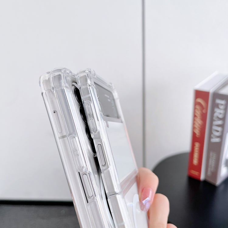 Magsafe Magnetic Transparent Shockproof Phone Case, For Samsung Galaxy Z Flip3 5G, For Samsung Galaxy Z Flip4, For Samsung Galaxy Z Fold3 5G, For Samsung Galaxy Z Fold4