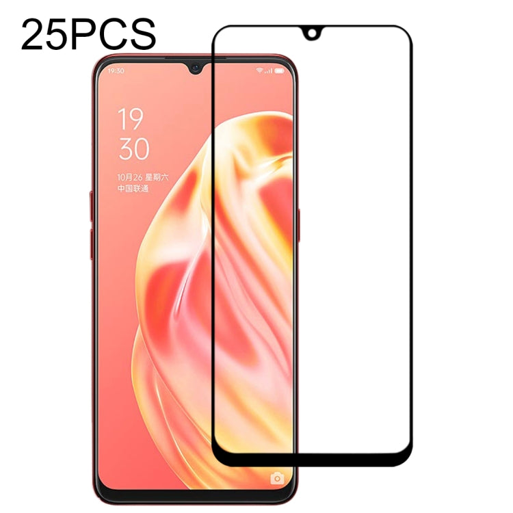 25 PCS 9H Surface Hardness 2.5D Full Glue Full Screen Tempered Glass Film, For OPPO A31 2020, For OPPO A8, For OPPO A91, For OPPO F15, For Xiaomi Redmi Note 9 Pro, For Xiaomi Redmi Note 9 Pro Max, For Xiaomi Redmi K30, For Xiaomi Redmi K30 Pro         ...