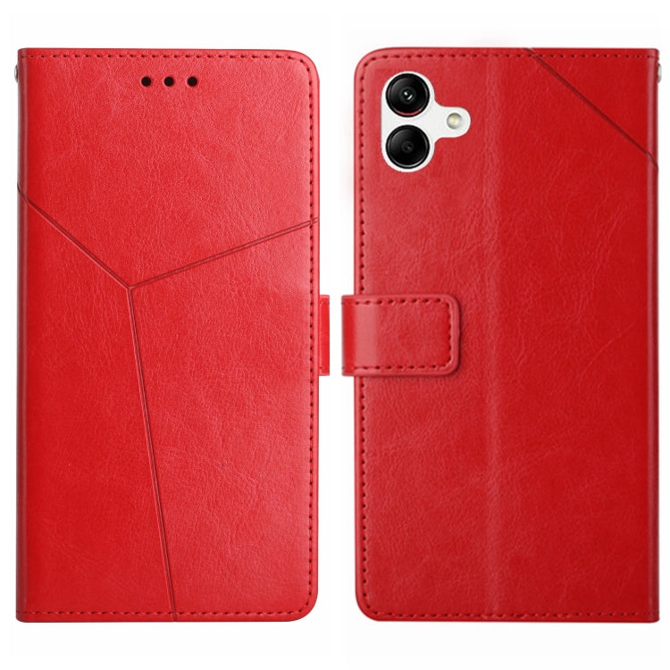 HT01 Y-shaped Pattern Flip Leather Phone Case, For Samsung Galaxy A04 4G, For Samsung Galaxy A04s, For Samsung Galaxy A23 5G JP Version, For Samsung Galaxy A23e/A23s, For Sony Xperia 5 IV, For vivo X80 Lite/V25 5G, For Honor 70 Pro/70 Pro+             ...