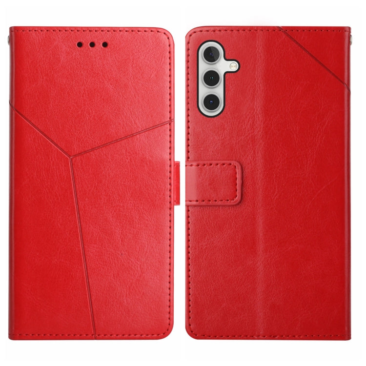 HT01 Y-shaped Pattern Flip Leather Phone Case, For Samsung Galaxy A04 4G, For Samsung Galaxy A04s, For Samsung Galaxy A23 5G JP Version, For Samsung Galaxy A23e/A23s, For Sony Xperia 5 IV, For vivo X80 Lite/V25 5G, For Honor 70 Pro/70 Pro+             ...