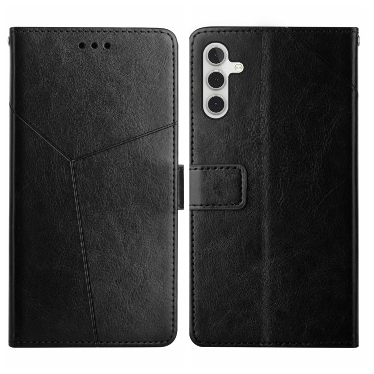 HT01 Y-shaped Pattern Flip Leather Phone Case, For Samsung Galaxy A04 4G, For Samsung Galaxy A04s, For Samsung Galaxy A23 5G JP Version, For Samsung Galaxy A23e/A23s, For Sony Xperia 5 IV, For vivo X80 Lite/V25 5G, For Honor 70 Pro/70 Pro+             ...