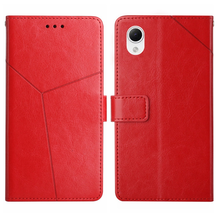 HT01 Y-shaped Pattern Flip Leather Phone Case, For Samsung Galaxy A04 4G, For Samsung Galaxy A04s, For Samsung Galaxy A23 5G JP Version, For Samsung Galaxy A23e/A23s, For Sony Xperia 5 IV, For vivo X80 Lite/V25 5G, For Honor 70 Pro/70 Pro+             ...