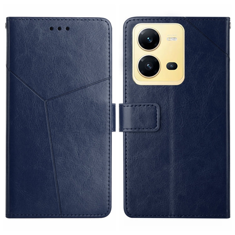 HT01 Y-shaped Pattern Flip Leather Phone Case, For Samsung Galaxy A04 4G, For Samsung Galaxy A04s, For Samsung Galaxy A23 5G JP Version, For Samsung Galaxy A23e/A23s, For Sony Xperia 5 IV, For vivo X80 Lite/V25 5G, For Honor 70 Pro/70 Pro+             ...