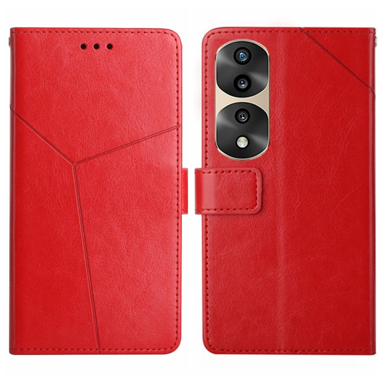 HT01 Y-shaped Pattern Flip Leather Phone Case, For Samsung Galaxy A04 4G, For Samsung Galaxy A04s, For Samsung Galaxy A23 5G JP Version, For Samsung Galaxy A23e/A23s, For Sony Xperia 5 IV, For vivo X80 Lite/V25 5G, For Honor 70 Pro/70 Pro+             ...