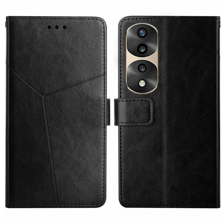 HT01 Y-shaped Pattern Flip Leather Phone Case, For Samsung Galaxy A04 4G, For Samsung Galaxy A04s, For Samsung Galaxy A23 5G JP Version, For Samsung Galaxy A23e/A23s, For Sony Xperia 5 IV, For vivo X80 Lite/V25 5G, For Honor 70 Pro/70 Pro+             ...