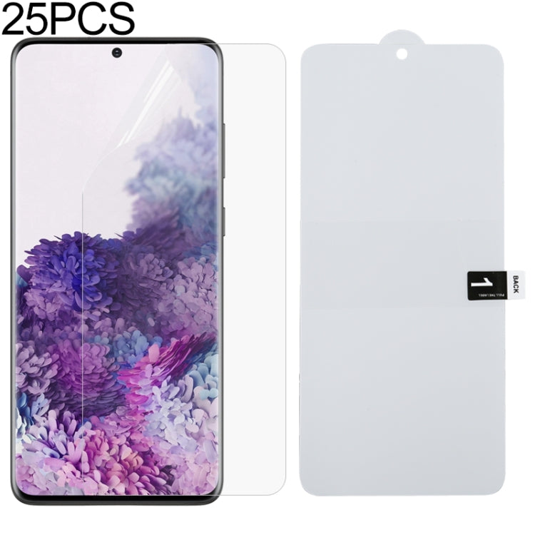 25 PCS Full Screen Protector Explosion-proof Hydrogel Film, For Galaxy A21, For Galaxy S20(25 PCS), For Galaxy S20+(25 PCS), For Galaxy S20 Ultra (25 PCS), For Galaxy Note 10 Lite (25 PCS), For Huawei P40, For Huawei P40 Pro (25 PCS)                   ...