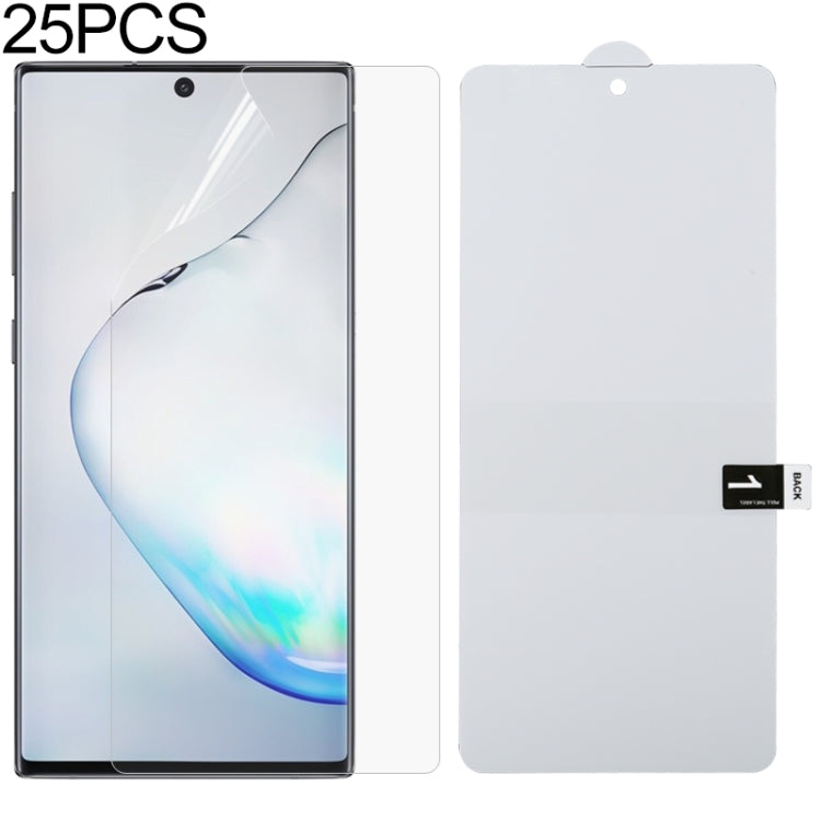 25 PCS Full Screen Protector Explosion-proof Hydrogel Film, For Galaxy A21, For Galaxy S20(25 PCS), For Galaxy S20+(25 PCS), For Galaxy S20 Ultra (25 PCS), For Galaxy Note 10 Lite (25 PCS), For Huawei P40, For Huawei P40 Pro (25 PCS)                   ...