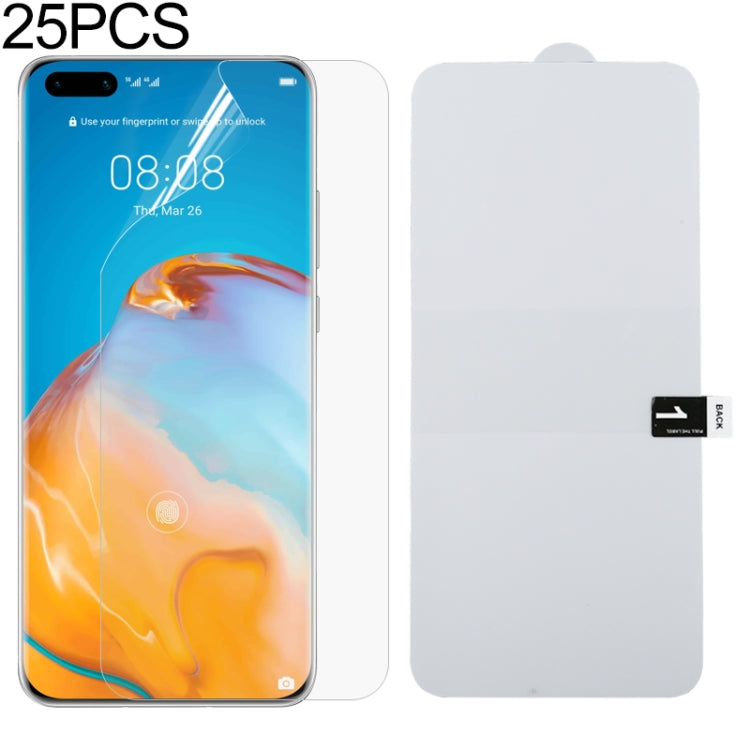 25 PCS Full Screen Protector Explosion-proof Hydrogel Film, For Galaxy A21, For Galaxy S20(25 PCS), For Galaxy S20+(25 PCS), For Galaxy S20 Ultra (25 PCS), For Galaxy Note 10 Lite (25 PCS), For Huawei P40, For Huawei P40 Pro (25 PCS)                   ...