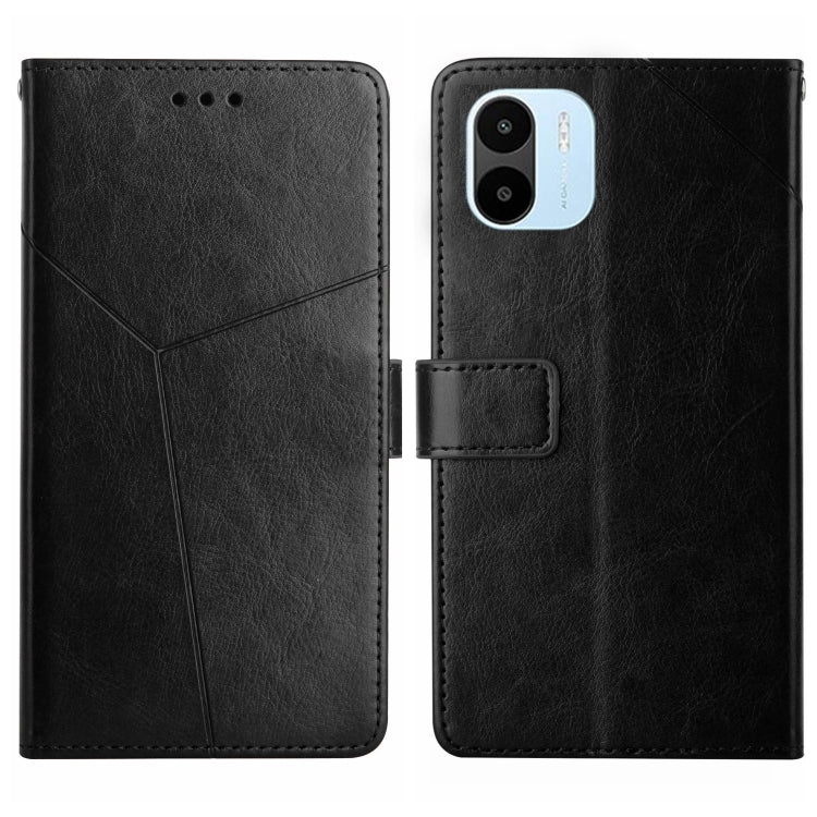 HT01 Y-shaped Pattern Flip Leather Phone Case, For Xiaomi Poco M5 4G/5G/M4 5G, For Xiaomi Poco M5s, For Xiaomi Redmi A1, For Xiaomi Redmi K50 Ultra/12T/12T Pro