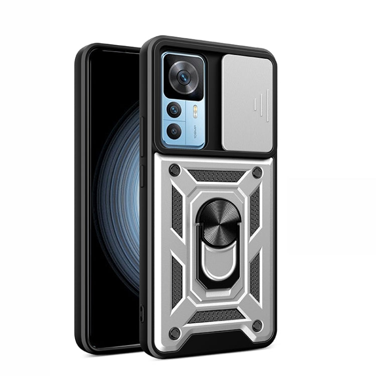Sliding Camera Cover Design TPU+PC Phone Case, For Xiaomi 12T, For Motorola Moto G22, For OPPO Reno8 5G, For Xiaomi Redmi A1 4G