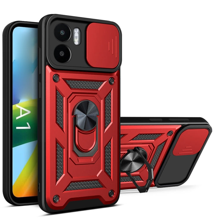 Sliding Camera Cover Design TPU+PC Phone Case, For Xiaomi 12T, For Motorola Moto G22, For OPPO Reno8 5G, For Xiaomi Redmi A1 4G