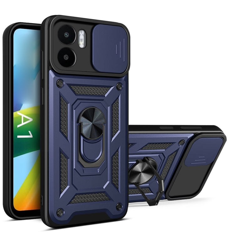 Sliding Camera Cover Design TPU+PC Phone Case, For Xiaomi 12T, For Motorola Moto G22, For OPPO Reno8 5G, For Xiaomi Redmi A1 4G