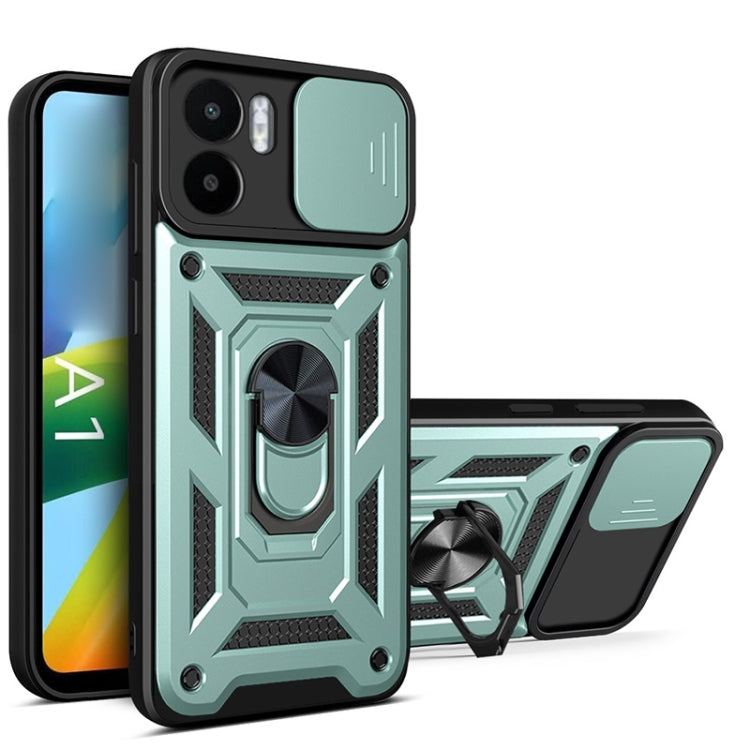 Sliding Camera Cover Design TPU+PC Phone Case, For Xiaomi 12T, For Motorola Moto G22, For OPPO Reno8 5G, For Xiaomi Redmi A1 4G
