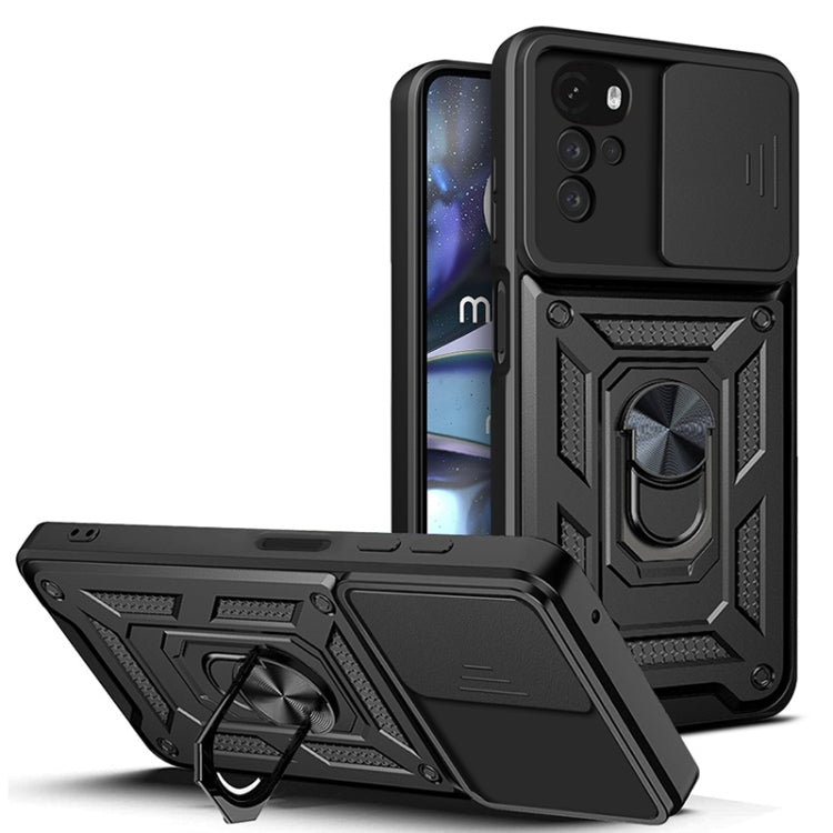 Sliding Camera Cover Design TPU+PC Phone Case, For Xiaomi 12T, For Motorola Moto G22, For OPPO Reno8 5G, For Xiaomi Redmi A1 4G
