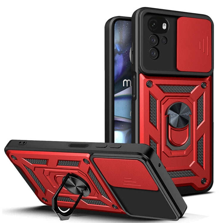 Sliding Camera Cover Design TPU+PC Phone Case, For Xiaomi 12T, For Motorola Moto G22, For OPPO Reno8 5G, For Xiaomi Redmi A1 4G