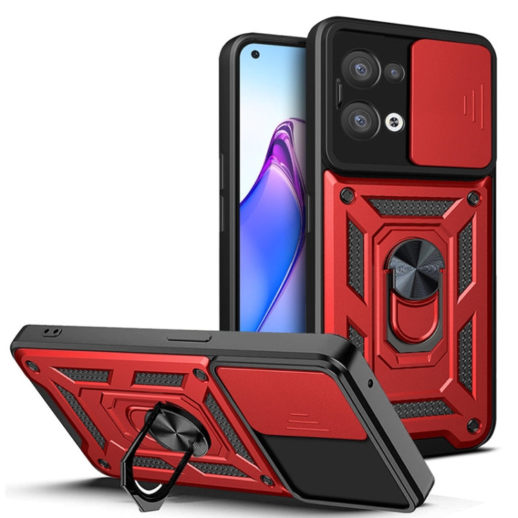 Sliding Camera Cover Design TPU+PC Phone Case, For Xiaomi 12T, For Motorola Moto G22, For OPPO Reno8 5G, For Xiaomi Redmi A1 4G