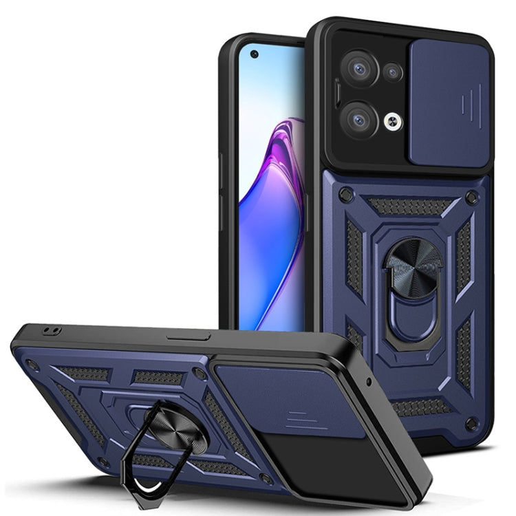 Sliding Camera Cover Design TPU+PC Phone Case, For Xiaomi 12T, For Motorola Moto G22, For OPPO Reno8 5G, For Xiaomi Redmi A1 4G