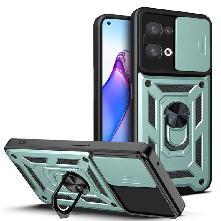 Sliding Camera Cover Design TPU+PC Phone Case, For Xiaomi 12T, For Motorola Moto G22, For OPPO Reno8 5G, For Xiaomi Redmi A1 4G