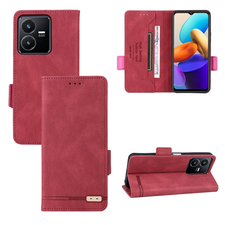 Magnetic Clasp Leather Phone Case, For vivo Y22s / Y35, For Xiaomi Redmi 10 5G / Note 11E, For Motorola Edge X30 / Edge 30 Pro / Edge+ 2022, For Sharp Aquos Sense 7