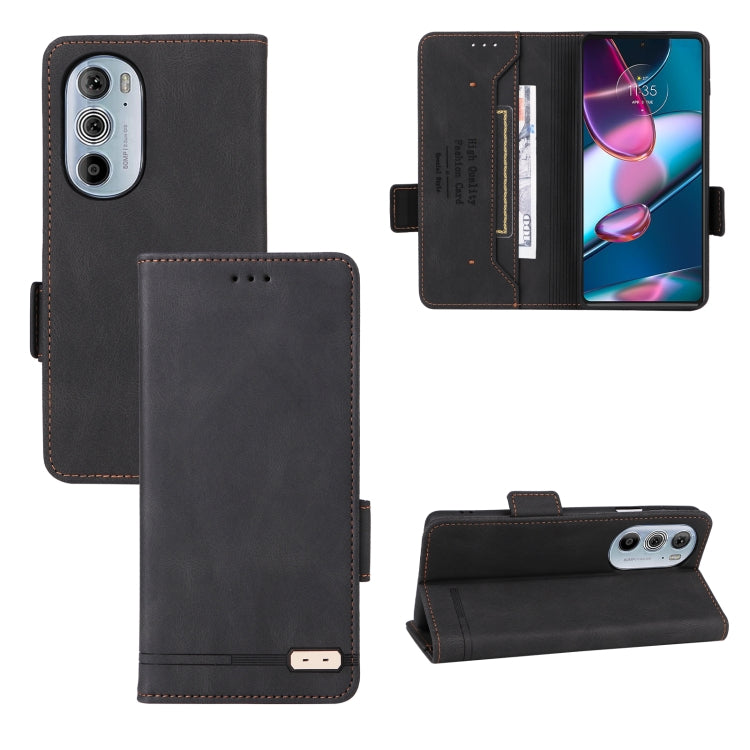 Magnetic Clasp Leather Phone Case, For vivo Y22s / Y35, For Xiaomi Redmi 10 5G / Note 11E, For Motorola Edge X30 / Edge 30 Pro / Edge+ 2022, For Sharp Aquos Sense 7
