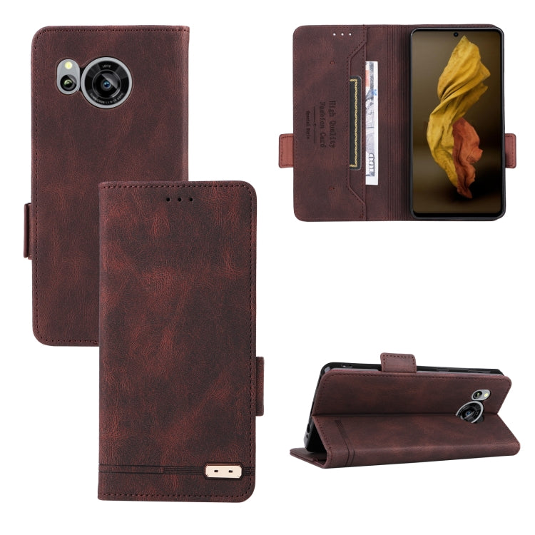 Magnetic Clasp Leather Phone Case, For vivo Y22s / Y35, For Xiaomi Redmi 10 5G / Note 11E, For Motorola Edge X30 / Edge 30 Pro / Edge+ 2022, For Sharp Aquos Sense 7