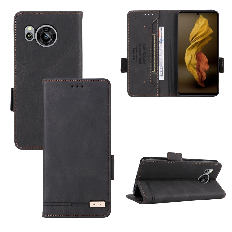 Magnetic Clasp Leather Phone Case, For vivo Y22s / Y35, For Xiaomi Redmi 10 5G / Note 11E, For Motorola Edge X30 / Edge 30 Pro / Edge+ 2022, For Sharp Aquos Sense 7