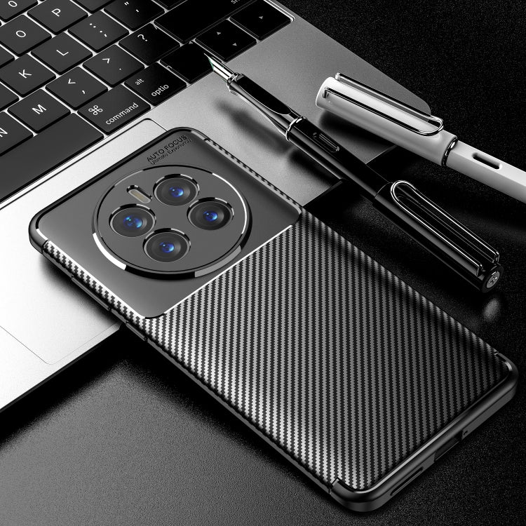 Carbon Fiber Texture Fine Hole TPU Phone Case, For Huawei Mate 50 Pro Fine Hole, For Huawei Mate 50 Fine Hole