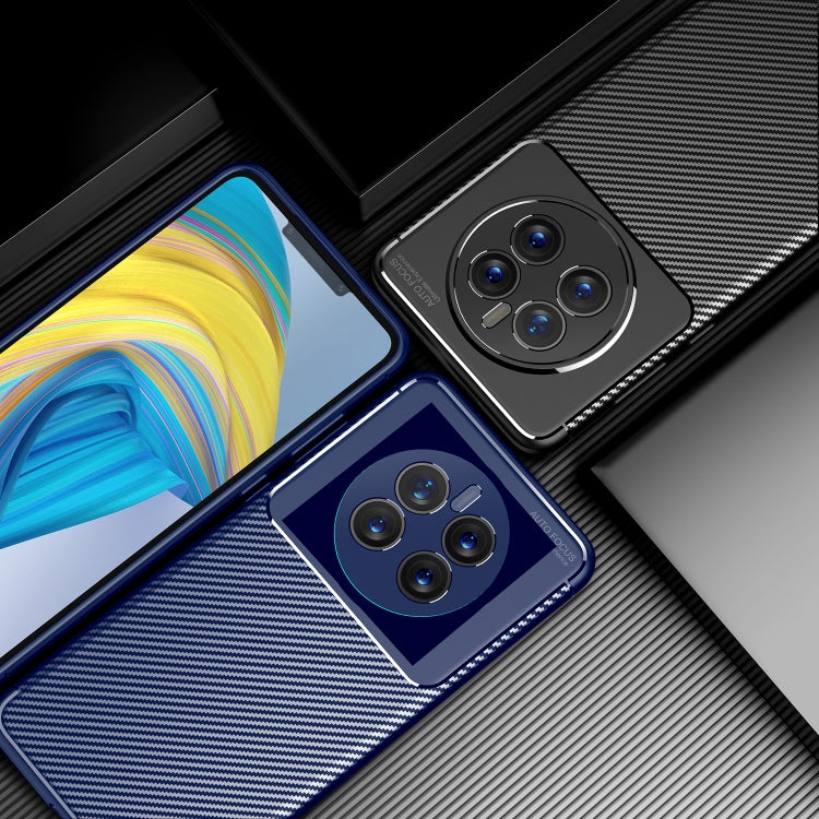 Carbon Fiber Texture Fine Hole TPU Phone Case, For Huawei Mate 50 Pro Fine Hole, For Huawei Mate 50 Fine Hole