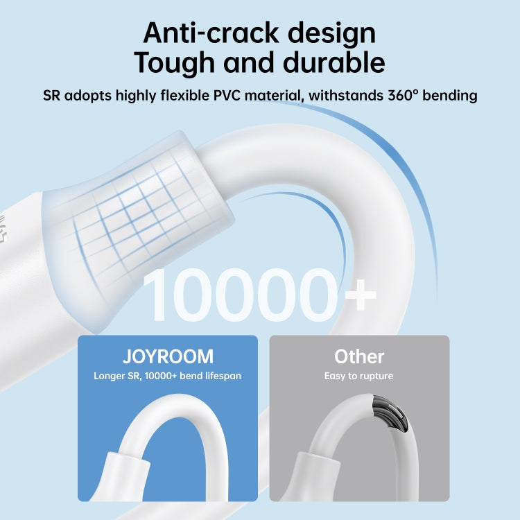 JOYROOM S-UM018A9 2.4A USB to Micro USB Fast Charging Data Cable, 2m, 1m, 0.25m