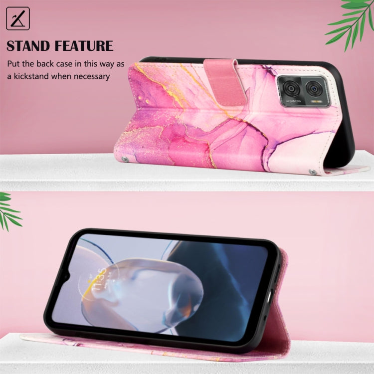 PT003 Marble Pattern Flip Leather Phone Case, For Motorola Moto E22i 4G/E22 4G, For OPPO A55S 5G/CPH2309 Japan, For OPPO Reno7 A Japan, For T-Mobile Revvl 6 Pro 5G, For Infinix Smart 6 Plus/X6823, For T-Mobile Revvl 6 5G, For Cubot Pocket, For Oukitel ...