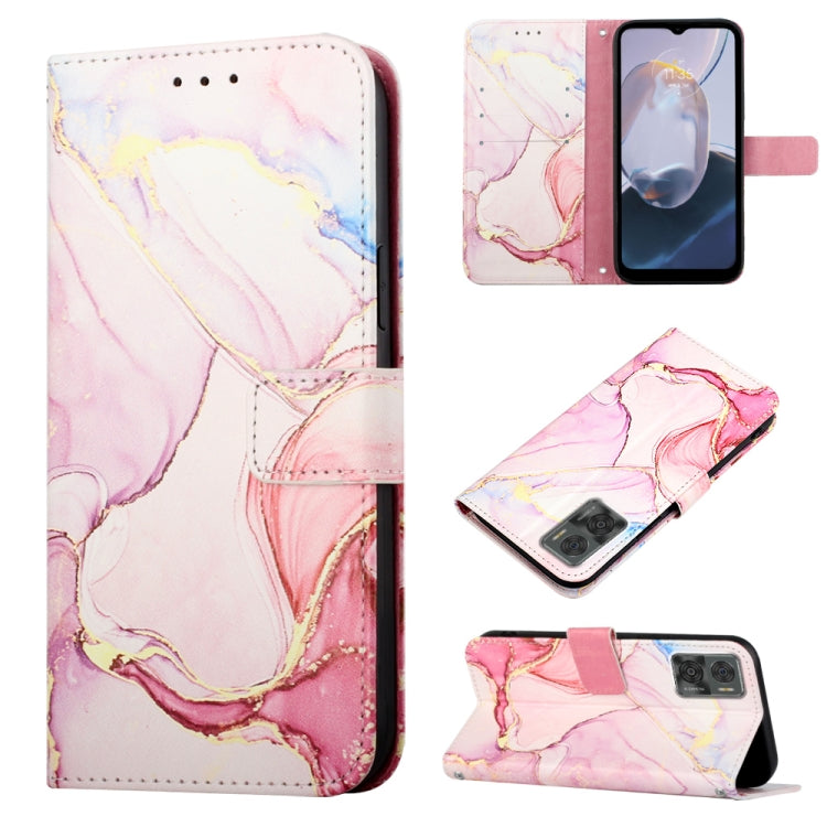 PT003 Marble Pattern Flip Leather Phone Case, For Motorola Moto E22i 4G/E22 4G, For OPPO A55S 5G/CPH2309 Japan, For OPPO Reno7 A Japan, For T-Mobile Revvl 6 Pro 5G, For Infinix Smart 6 Plus/X6823, For T-Mobile Revvl 6 5G, For Cubot Pocket, For Oukitel ...