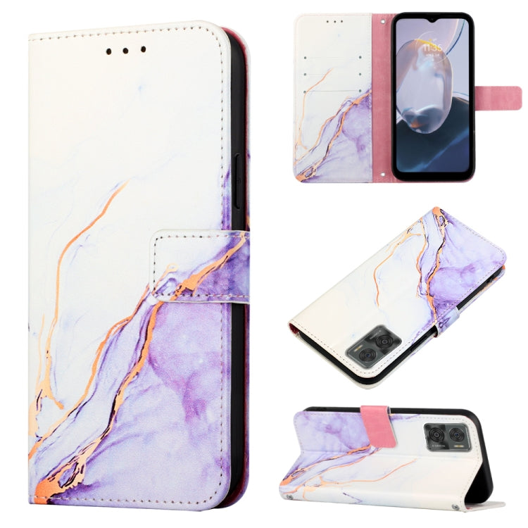 PT003 Marble Pattern Flip Leather Phone Case, For Motorola Moto E22i 4G/E22 4G, For OPPO A55S 5G/CPH2309 Japan, For OPPO Reno7 A Japan, For T-Mobile Revvl 6 Pro 5G, For Infinix Smart 6 Plus/X6823, For T-Mobile Revvl 6 5G, For Cubot Pocket, For Oukitel ...