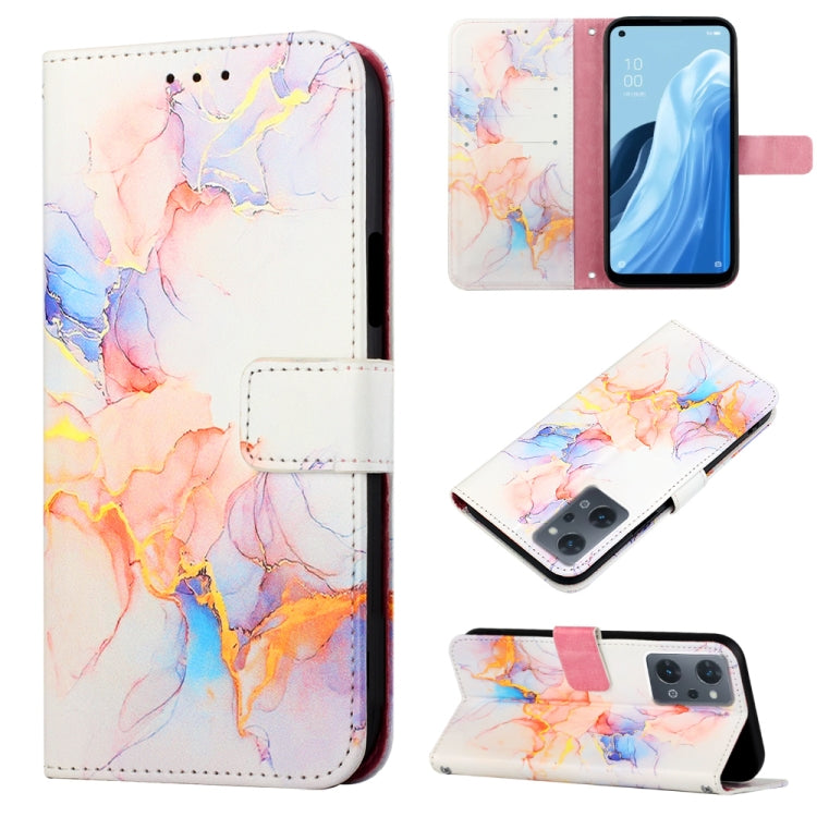 PT003 Marble Pattern Flip Leather Phone Case, For Motorola Moto E22i 4G/E22 4G, For OPPO A55S 5G/CPH2309 Japan, For OPPO Reno7 A Japan, For T-Mobile Revvl 6 Pro 5G, For Infinix Smart 6 Plus/X6823, For T-Mobile Revvl 6 5G, For Cubot Pocket, For Oukitel ...
