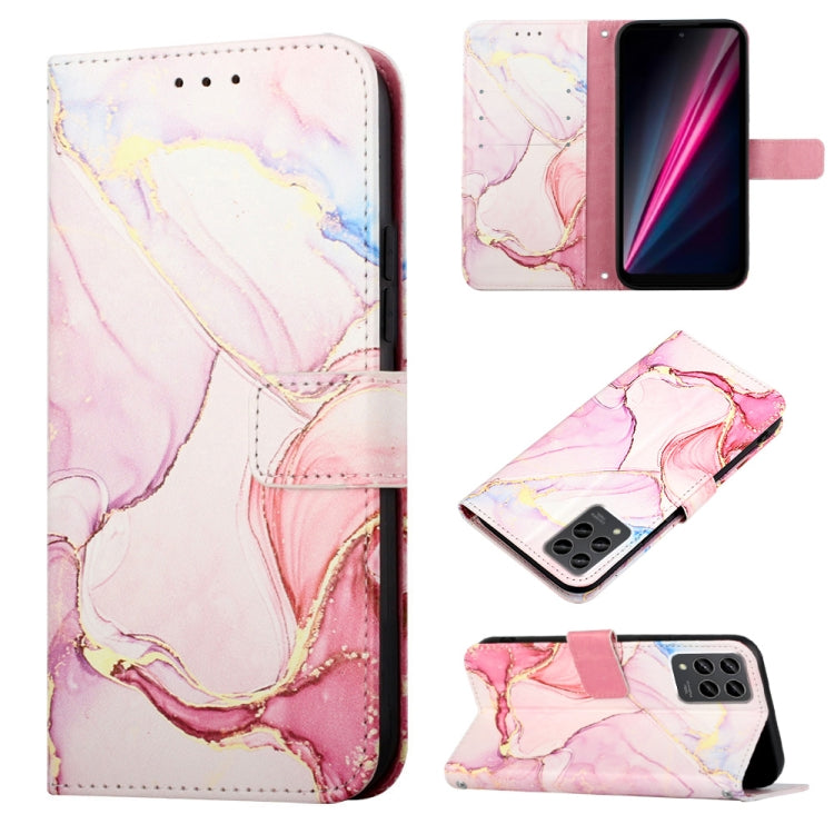 PT003 Marble Pattern Flip Leather Phone Case, For Motorola Moto E22i 4G/E22 4G, For OPPO A55S 5G/CPH2309 Japan, For OPPO Reno7 A Japan, For T-Mobile Revvl 6 Pro 5G, For Infinix Smart 6 Plus/X6823, For T-Mobile Revvl 6 5G, For Cubot Pocket, For Oukitel ...