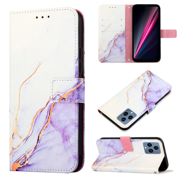 PT003 Marble Pattern Flip Leather Phone Case, For Motorola Moto E22i 4G/E22 4G, For OPPO A55S 5G/CPH2309 Japan, For OPPO Reno7 A Japan, For T-Mobile Revvl 6 Pro 5G, For Infinix Smart 6 Plus/X6823, For T-Mobile Revvl 6 5G, For Kyocera Android One S9    ...