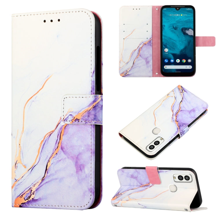PT003 Marble Pattern Flip Leather Phone Case, For Motorola Moto E22i 4G/E22 4G, For OPPO A55S 5G/CPH2309 Japan, For OPPO Reno7 A Japan, For T-Mobile Revvl 6 Pro 5G, For Infinix Smart 6 Plus/X6823, For T-Mobile Revvl 6 5G, For Kyocera Android One S9    ...