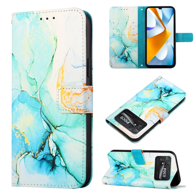 PT003 Marble Pattern Flip Leather Phone Case, For Oukitel C31, For Xiaomi Poco C40 Global, For Xiaomi 12T/12T Pro/Redmi K50 Ultra