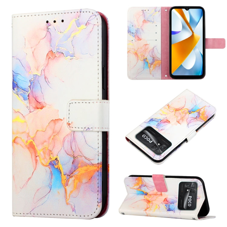 PT003 Marble Pattern Flip Leather Phone Case, For Oukitel C31, For Xiaomi Poco C40 Global, For Xiaomi 12T/12T Pro/Redmi K50 Ultra