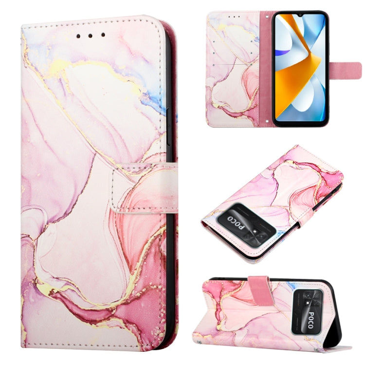 PT003 Marble Pattern Flip Leather Phone Case, For Oukitel C31, For Xiaomi Poco C40 Global, For Xiaomi 12T/12T Pro/Redmi K50 Ultra