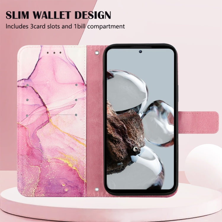 PT003 Marble Pattern Flip Leather Phone Case, For Xiaomi 12T/12T Pro/Redmi K50 Ultra