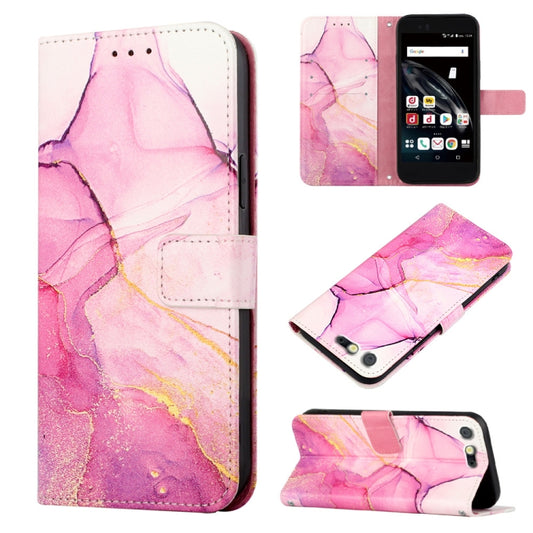PT003 Marble Pattern Flip Leather Phone Case, For Fujitsu Arrows Be F-05J, For Fujitsu Arrows NX F-01J, For Fujitsu Arrows NX F-01K, For Sharp Aquos R7/Aquos P7, For Sharp Aquos V6/V6 Plus, For Sharp Aquos Sense7 Plus, For Sharp Aquos Sense7 SH-V48