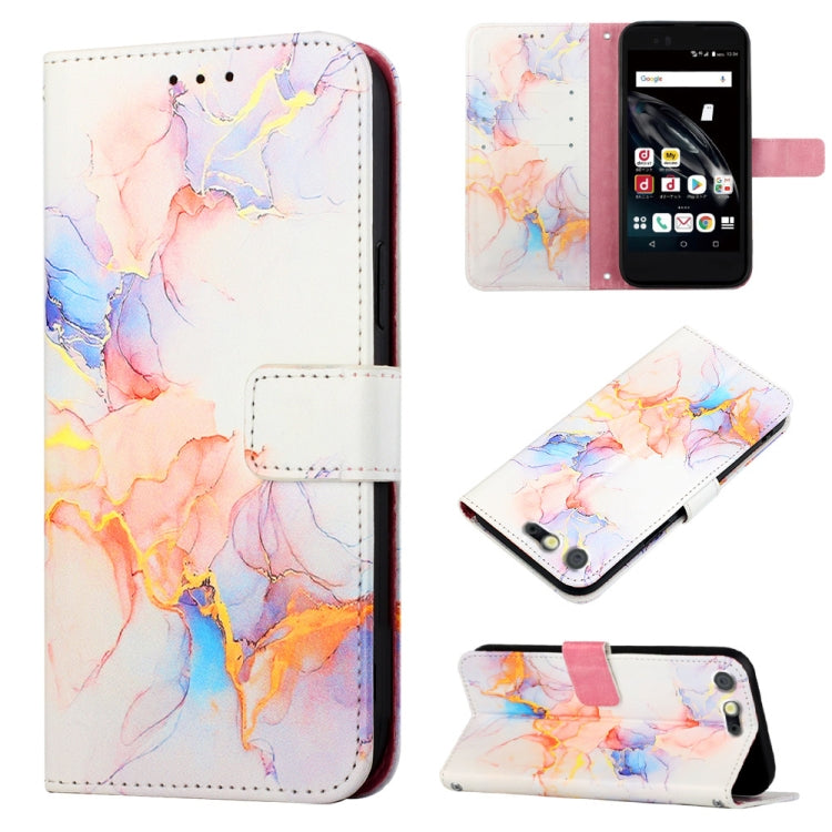 PT003 Marble Pattern Flip Leather Phone Case, For Fujitsu Arrows Be F-05J, For Fujitsu Arrows NX F-01J, For Fujitsu Arrows NX F-01K, For Sharp Aquos R7/Aquos P7, For Sharp Aquos V6/V6 Plus, For Sharp Aquos Sense7 Plus, For Sharp Aquos Sense7 SH-V48