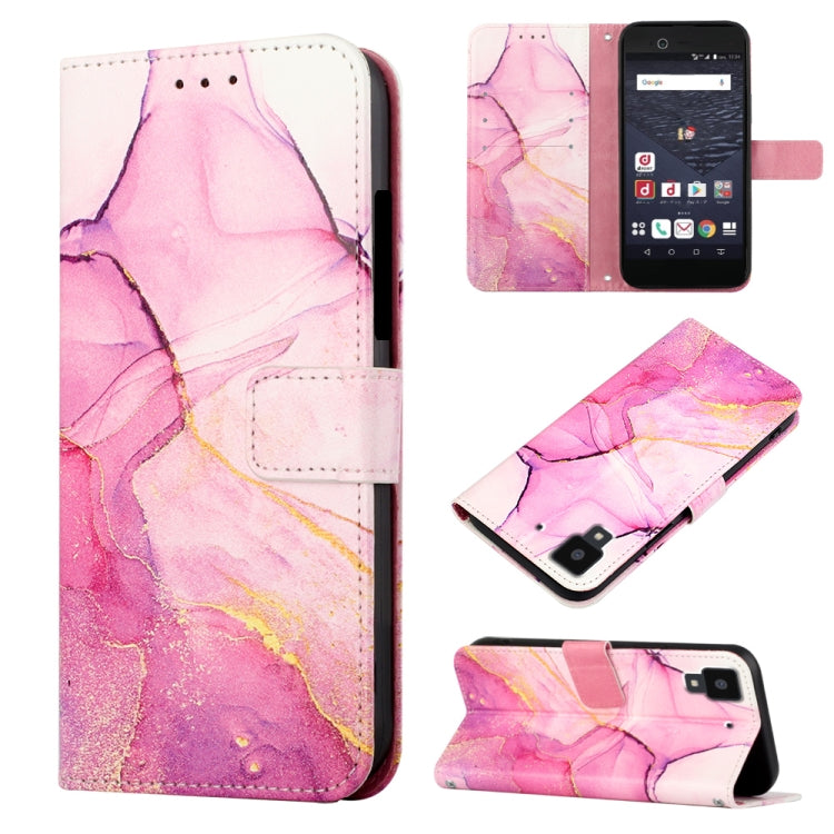 PT003 Marble Pattern Flip Leather Phone Case, For Fujitsu Arrows Be F-05J, For Fujitsu Arrows NX F-01J, For Fujitsu Arrows NX F-01K, For Sharp Aquos R7/Aquos P7, For Sharp Aquos V6/V6 Plus, For Sharp Aquos Sense7 Plus, For Sharp Aquos Sense7 SH-V48